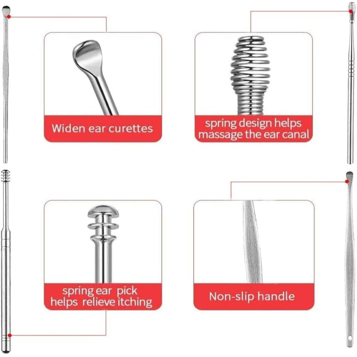 Ear Wax Removal Kit  6-Piece Ear Cleaning Tools